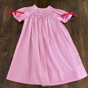Delaney Smocked Heart Dress